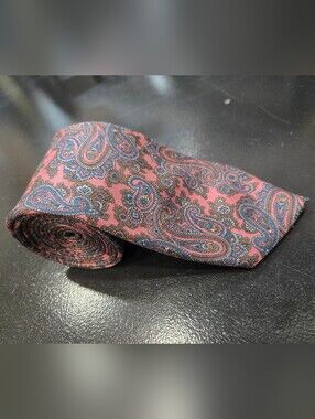 Vintage Filene's Savile Row Silk Paisley Tie